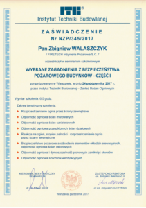 Certyfikat 3201