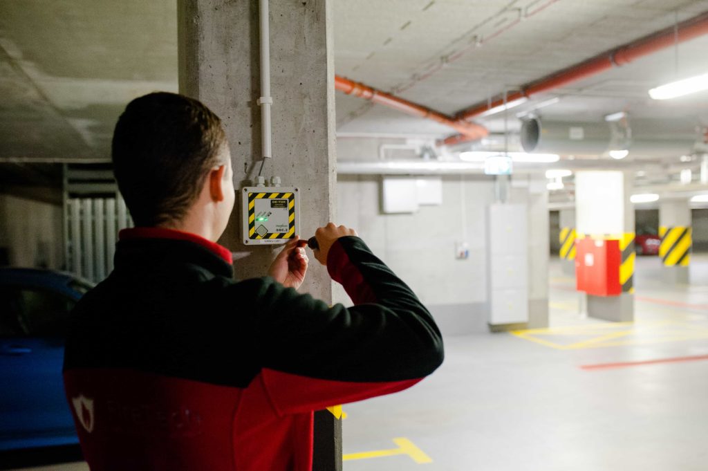 Detekcja gazów - instalowanie