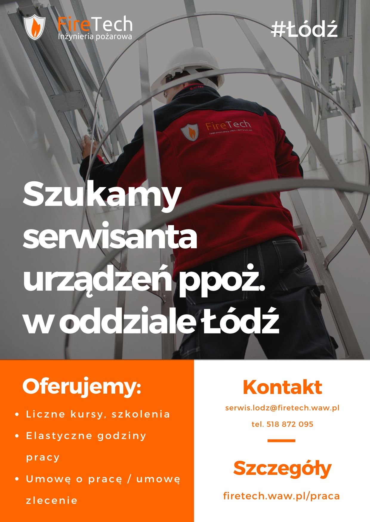 Oferta pracy - serwis ppoż - łódź